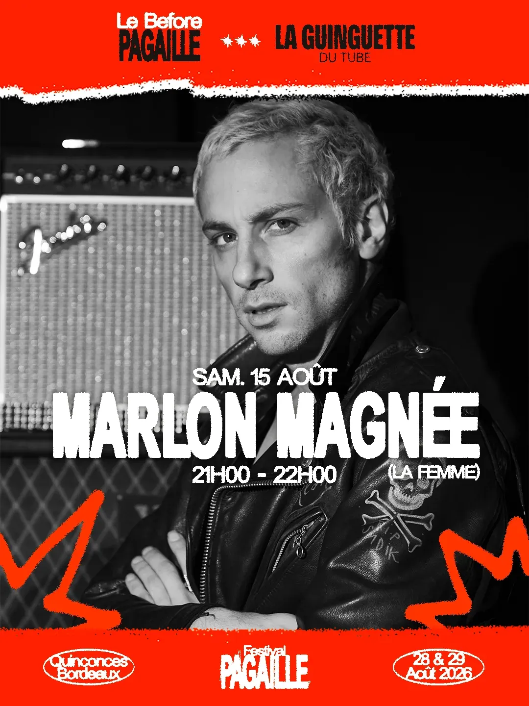 MARLON MAGNÉE (LA FEMME) + MARGE, BEFORE FESTIVAL PAGAILLE