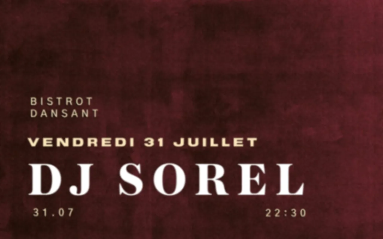 DJ SOREL X MAISON PLAISIR 