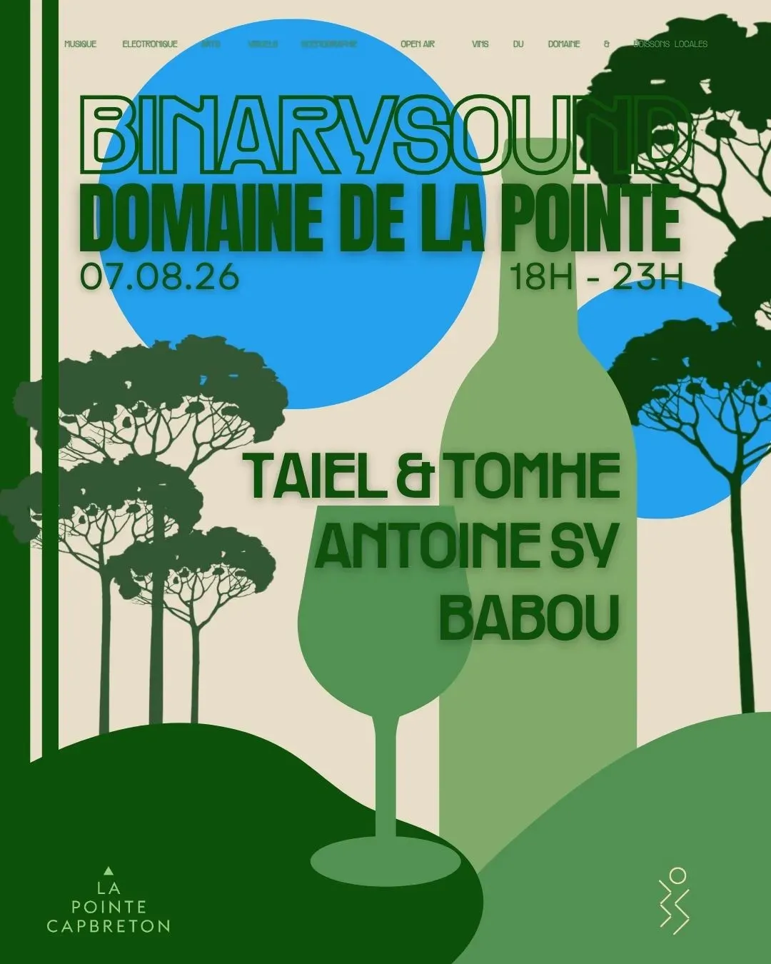La Pointe x Binary sound summer party