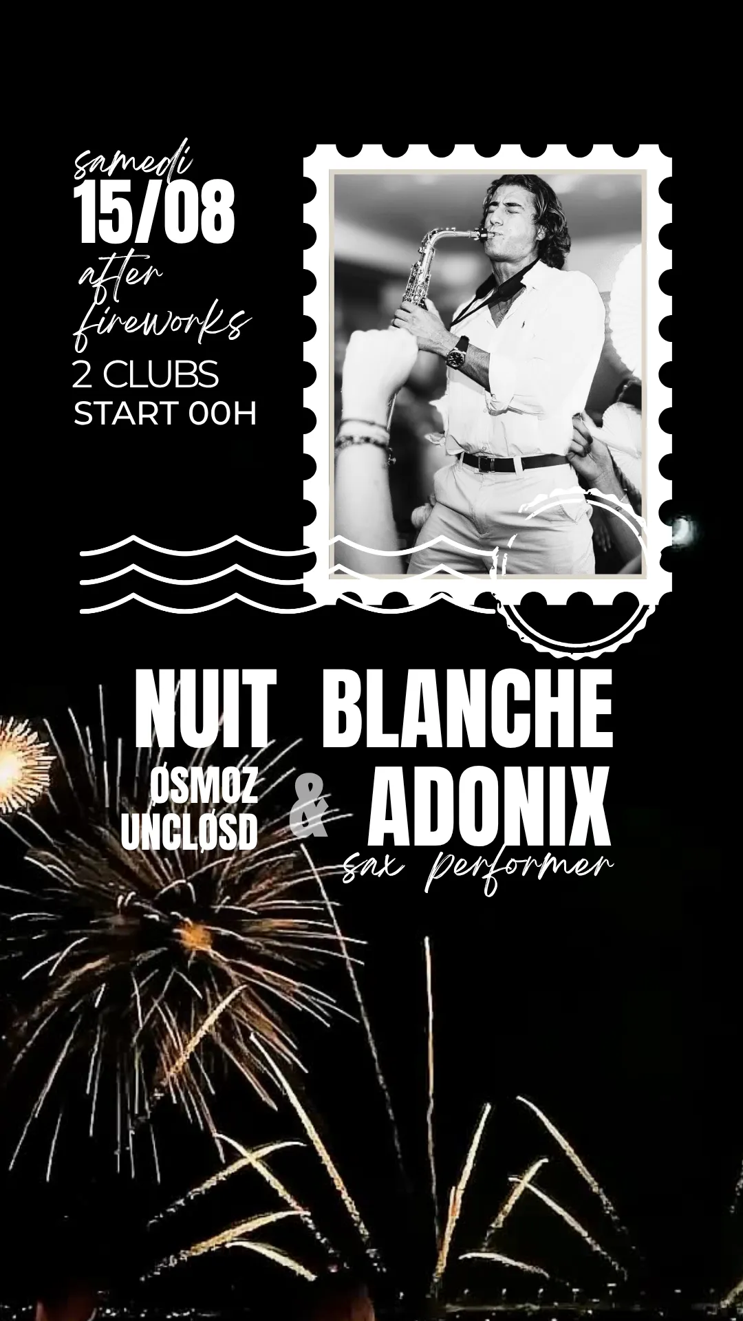 NUIT BLANCHE, 2 CLUBS