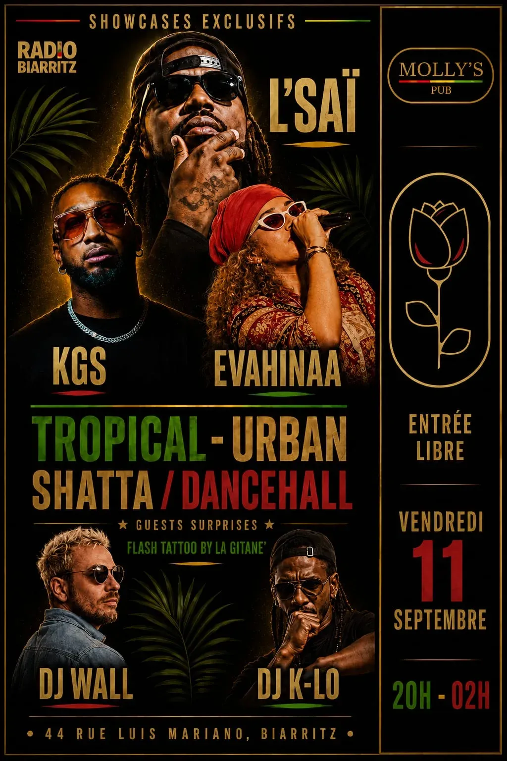 SHOWCASES : L’SAÏ • KGS • EVAHINAA