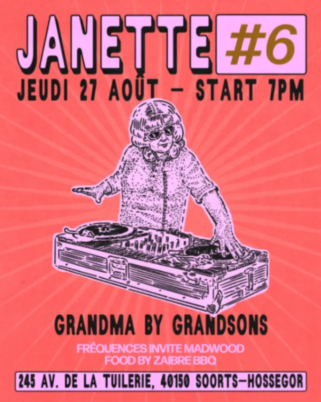 Janette #6 - Fréquences invite madwood