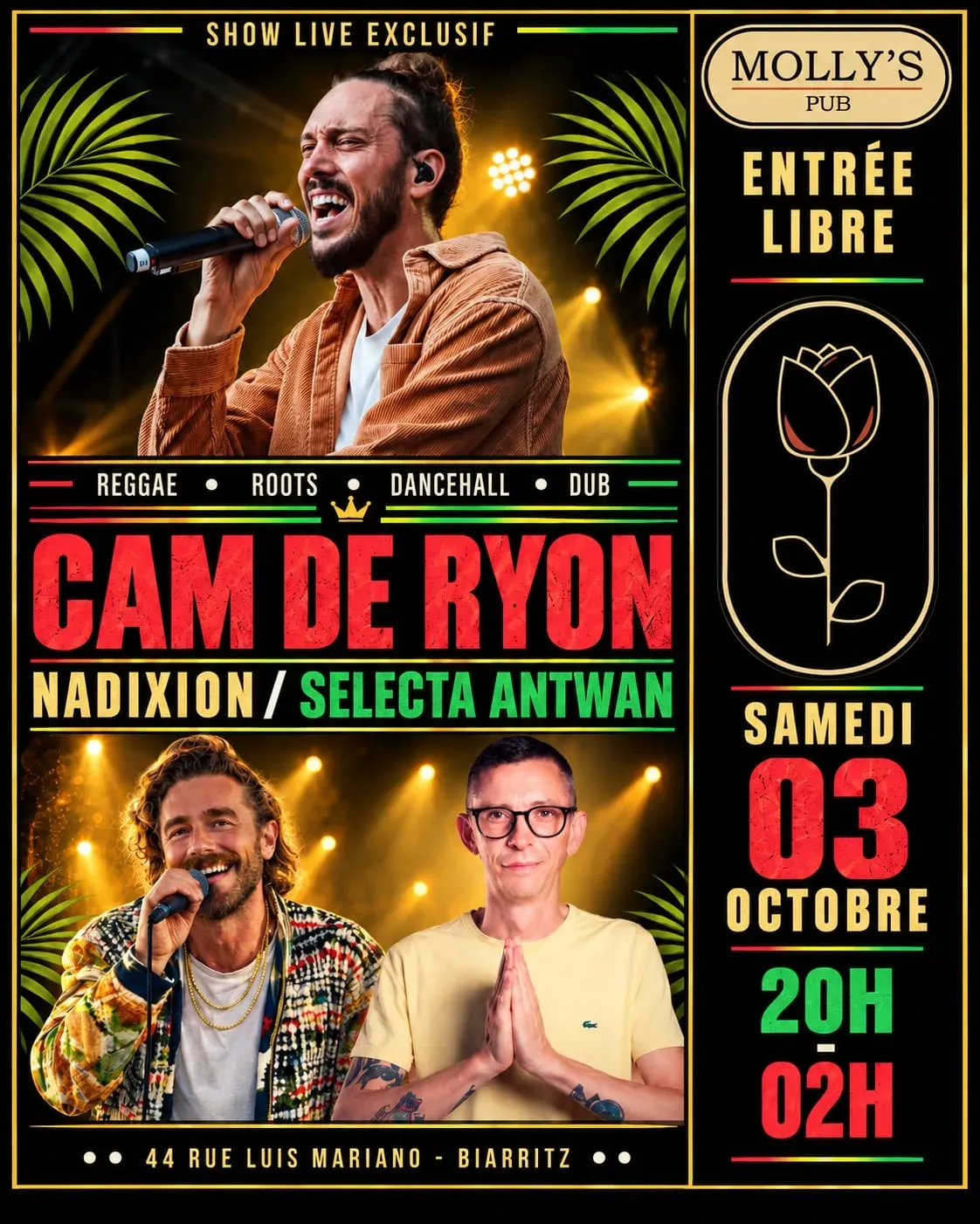 Cam de Ryon + Selekta Antwan + Nadixion