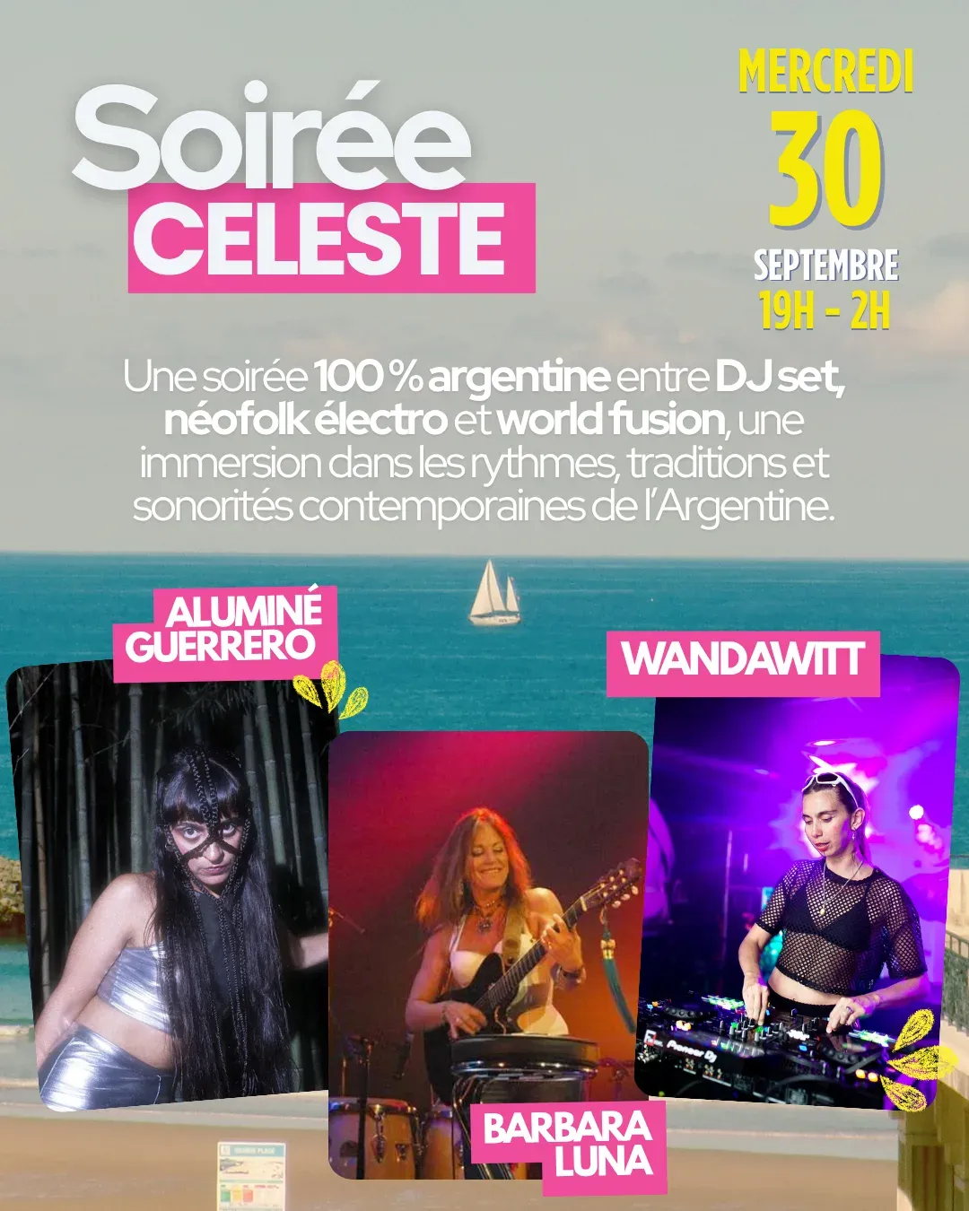 soirée celeste