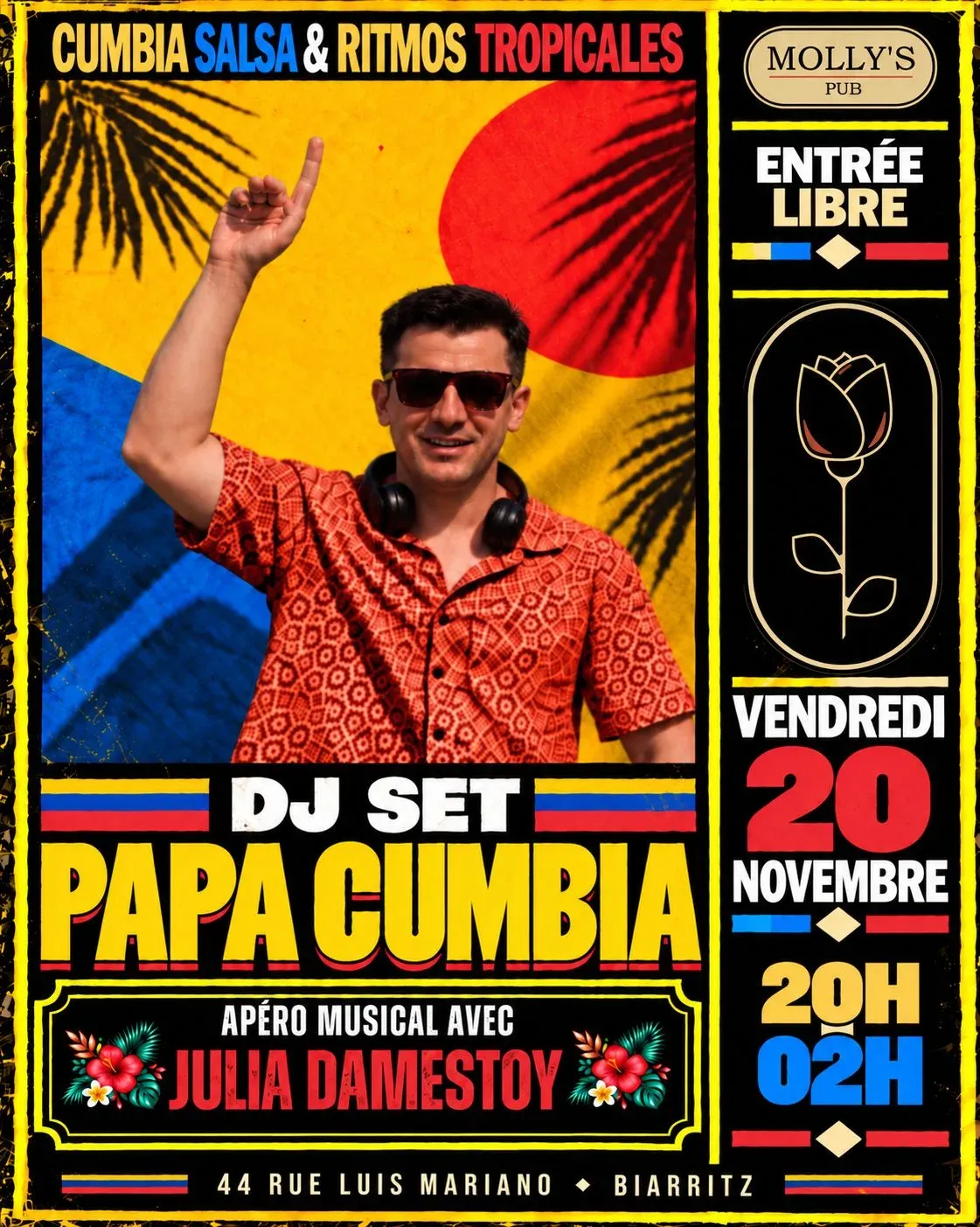 PAPA cumbia + JULIA DAMESTOY