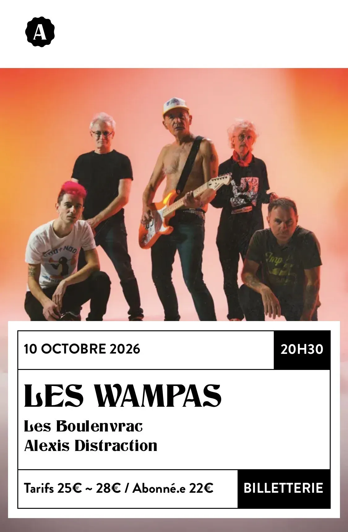 Les Wampas • Les Boulenvrac • Alexis Distraction {djset} ~ Atabal Biarritz