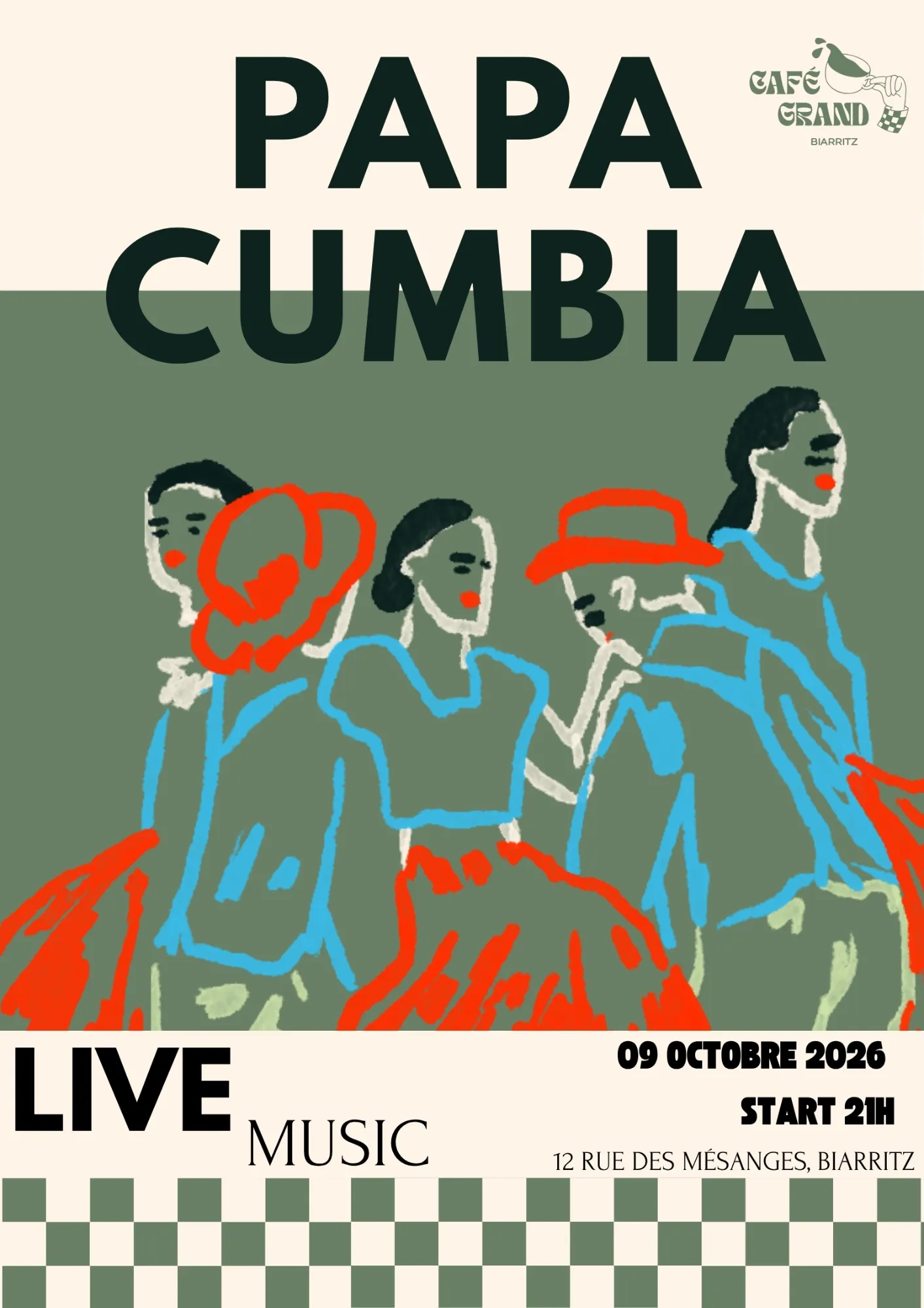 Café Grand Biarritz / Papa Cumbia 