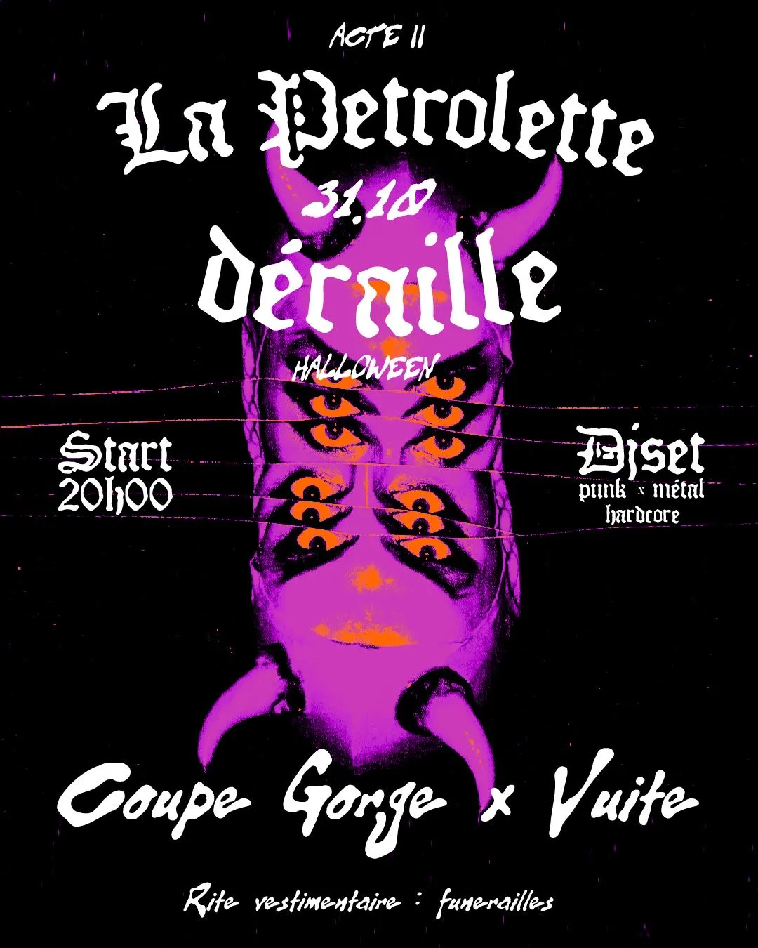la petrolette déraille 🎃