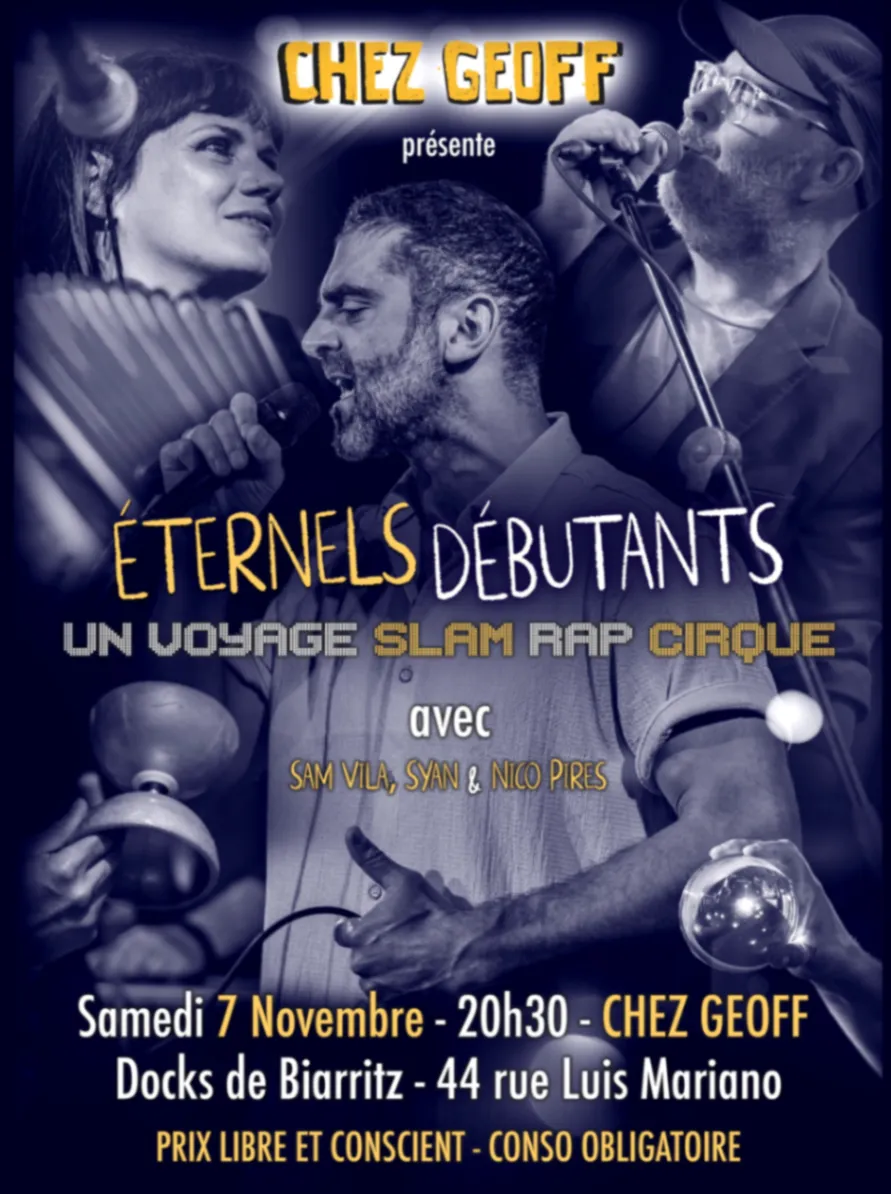 Éternels débutants - slam Rap Cirque !