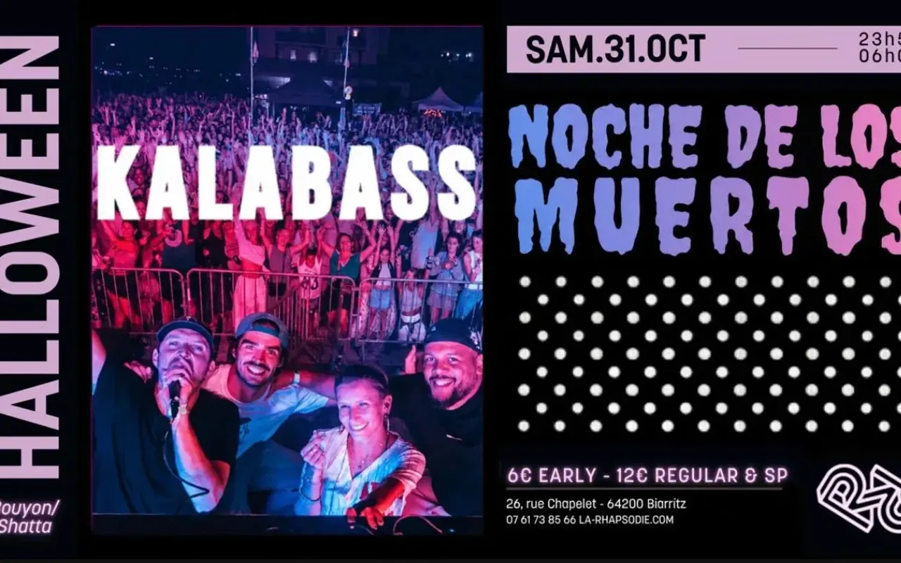 La Noche De Los Muertos @La Rhapsodie : Kalabass