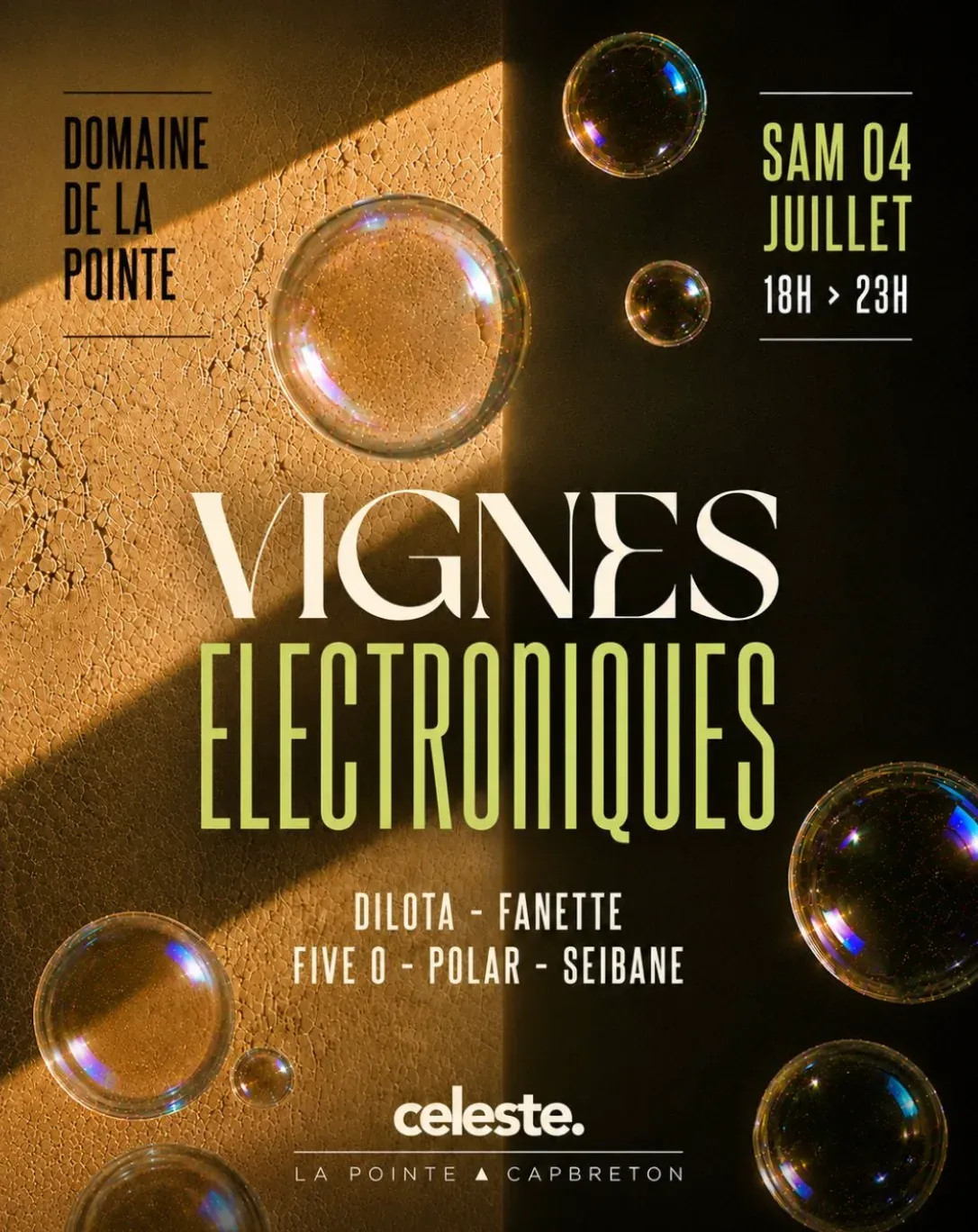 VIGNES ELECTRONIQUES : CELESTE