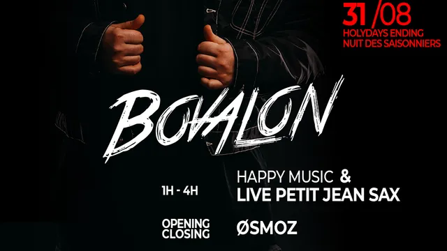 SAXY SUMMER : BOVALON & SAX PERFORMER
